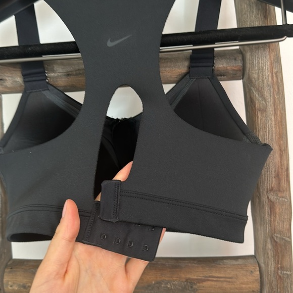 Nike Dri-FIT Alpha Womens High Support Padded Zip-Front Sports Bra Sz S (A-C) - Picture 9 of 14